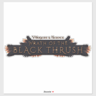 Adesivo Thrush Preto