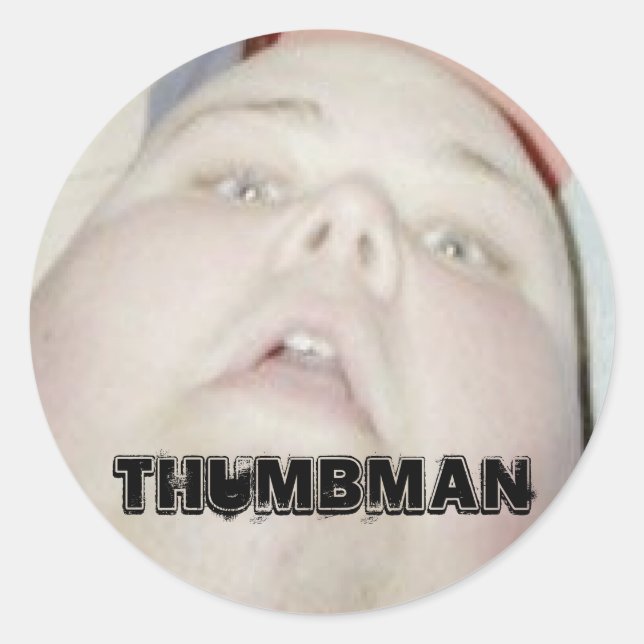 Adesivo THUMBMAN Stickers (Frente)