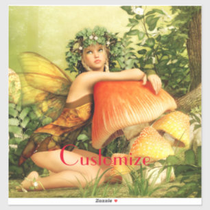 Adesivo Thunder_Cove da fada do Cogumelo