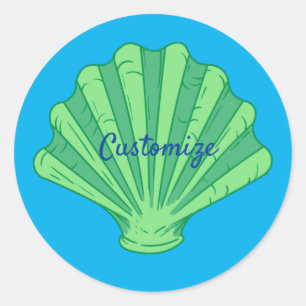 Adesivo Thunder_Cove do Shell de Escala Verde Sage