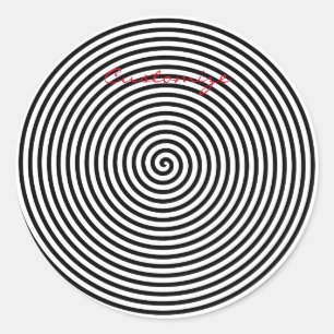 Adesivo Thunder_Cove Espiral de Hipnose Arredondada