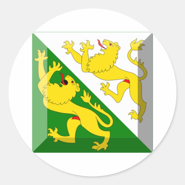 Adesivo Thurgau Flag Gem (Frente)