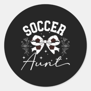 Adesivo Tia de Futebol Coquete Tia Jogadora de Futebol Tia