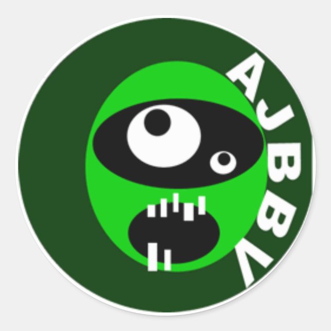 Adesivo tia jamamas grandes vigilantes bandas enfrentam au (Frente)