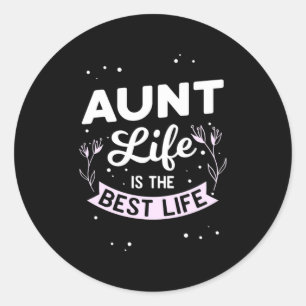 Adesivo Tia Life É A Melhor Vida