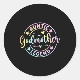 Adesivo Tia madrinha lenda retrô godmama dia das mães