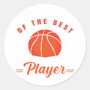 Adesivo Tia Orgulhosa Do Melhor Jogador De Basquete