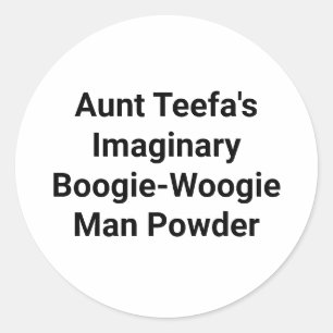Adesivo Tia Teefa Boogie-Woogie Man Hankamer Artjunkhaus