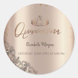Adesivo Tiara Diamantes Cooper Quinceañera