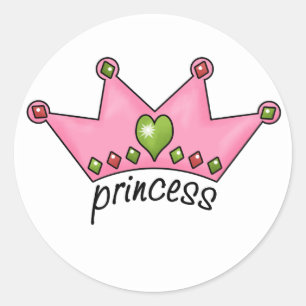 Adesivo Tiara Princess Rosa
