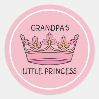 Adesivo Tiaro Rosa A Princesinha do Vovô