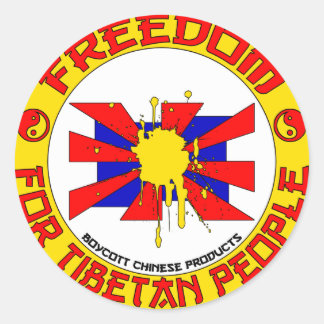 Adesivo tibet livre