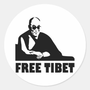 Adesivo Tibet livre