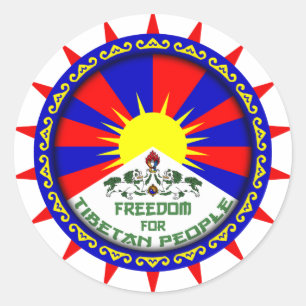 Adesivo tibet livre