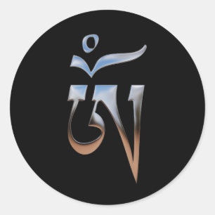 Adesivo Tibetano Om