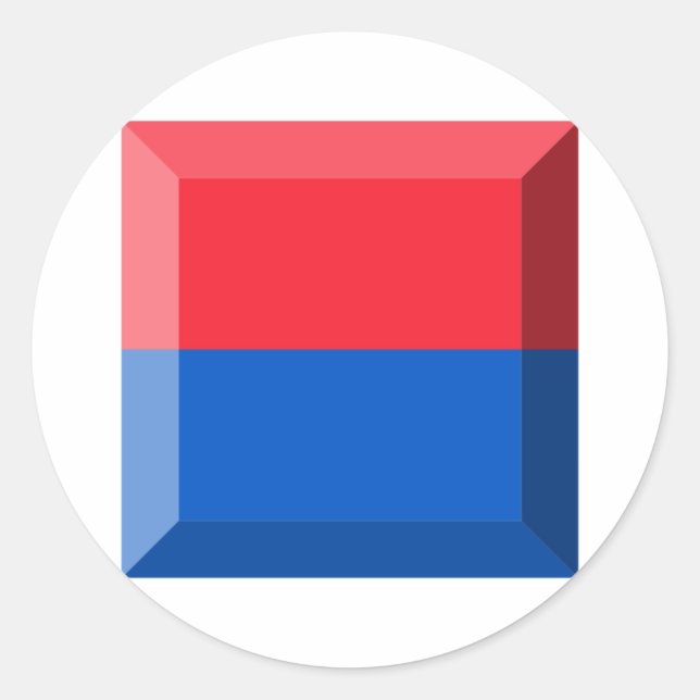 Adesivo Ticino Flag Gem (Frente)