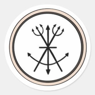 Adesivo Tidentes, lanças e arpões