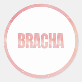 Adesivo Tie dye bas mitzva aniversário