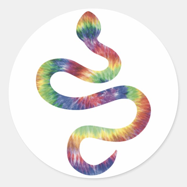 Adesivo Tie Dye Cobra Sticker (Frente)