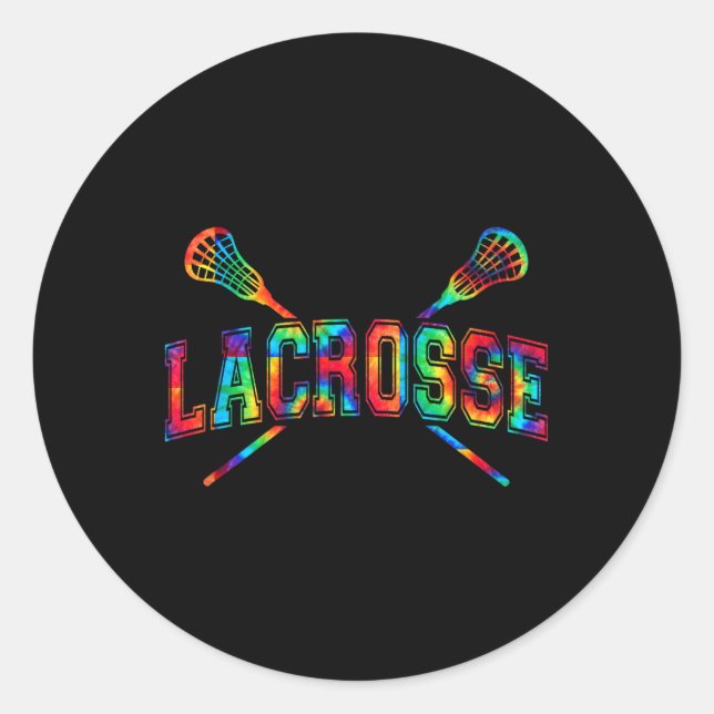 Adesivo Tie-dye Crossed Sticks Legal Lax Gear Boys (Frente)