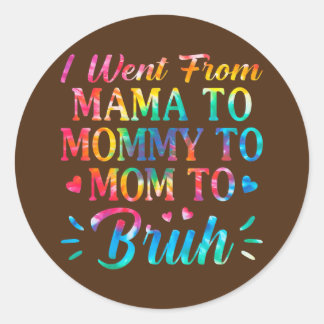 Adesivo Tie Dye Fui De Mamãe Para Mamãe Para Mamãe Para Br