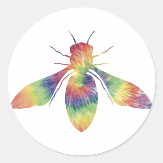 Adesivo Tie Dye Honeybee Sticker (Frente)