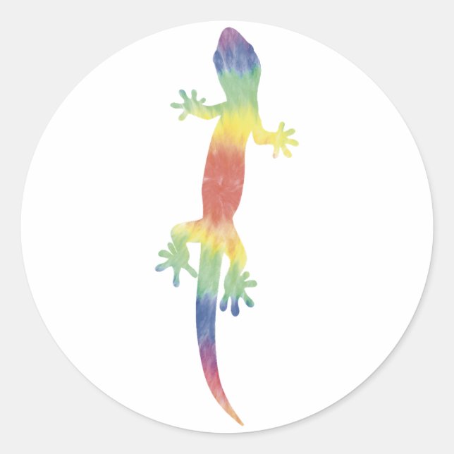 Adesivo Tie Dye Lizard Sticker (Frente)