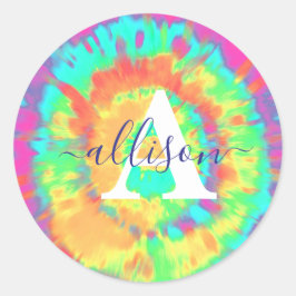 Adesivo Tie dye personalizado