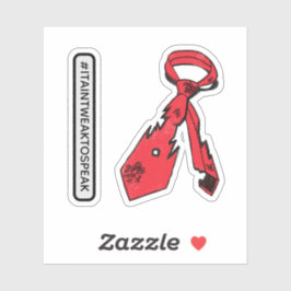 Adesivo Tie torto e algemado