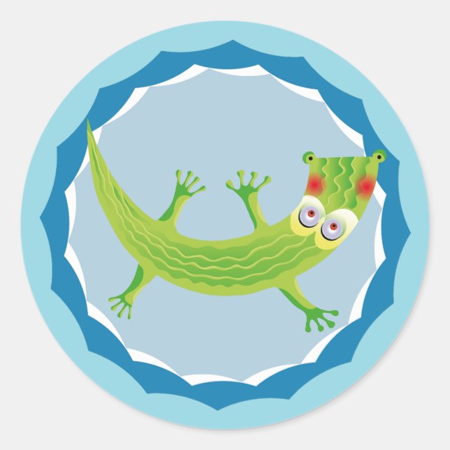 Adesivo Tierno cocodrilo (Frente)