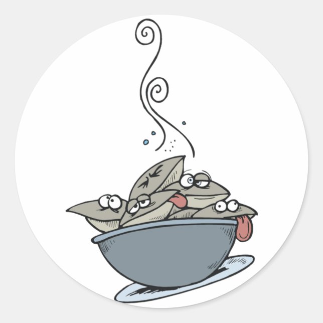 Adesivo Tigela de Clams (Frente)