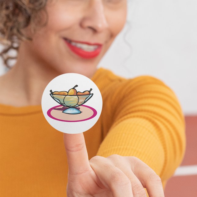 Adesivo Tigela de Fruta (Criador carregado)