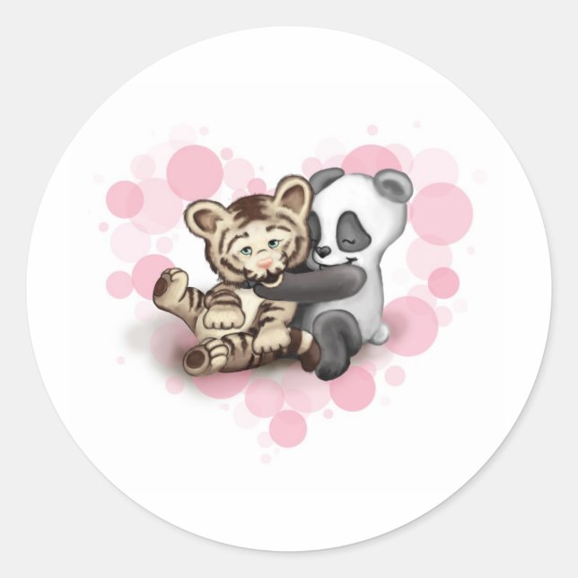 Adesivo Tiger e Panda (Frente)
