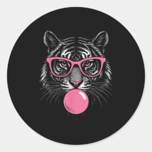 Adesivo Tiger Face Nk Pulga Selva Selva Animal Selva Gir