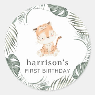 Adesivo Tiger Greenery Round