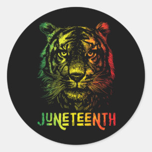 Adesivo Tiger Junetet Legal Black History African American