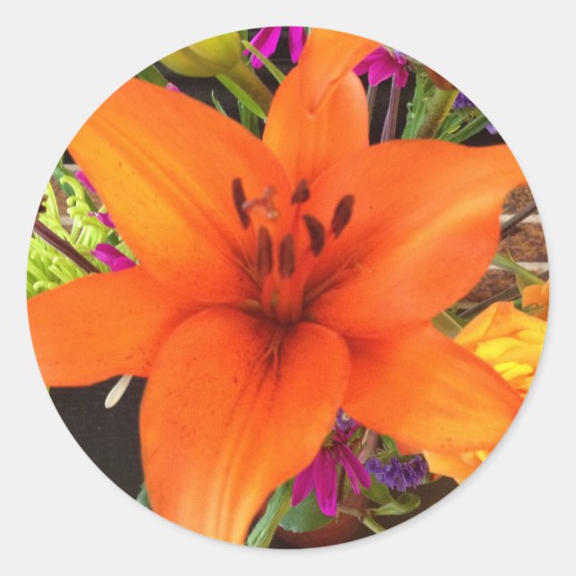 Adesivo Tiger Lily Sticker (Frente)