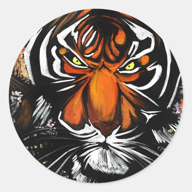 Adesivo Tiger Stare (Frente)