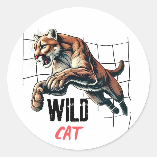 Adesivo Tiger Wild CAT (Frente)
