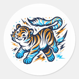 Adesivo Tigre Elétrico