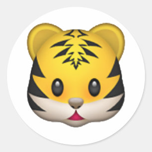 Adesivo Tigre - Emoji