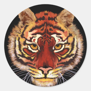 Adesivo Tigre Face