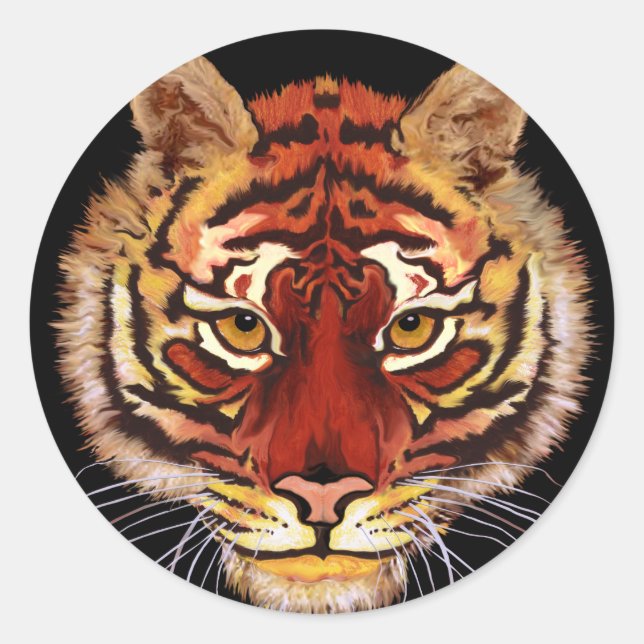 Adesivo Tigre Face (Frente)