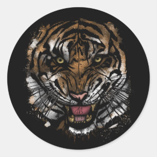 Adesivo Tigre Face