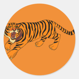Adesivo tigre-irmão-defesa-listras-alto