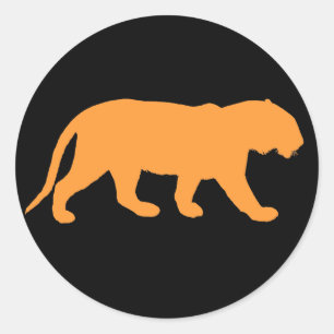Adesivo Tigre Laranja
