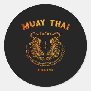 Adesivo Tigre Muay Thai Sak Yant Tatuagem Kickboxing Tailâ