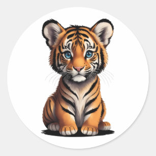 Adesivo Tigre para bebês
