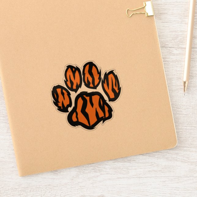 Adesivo Tigre Paw (Notebook)