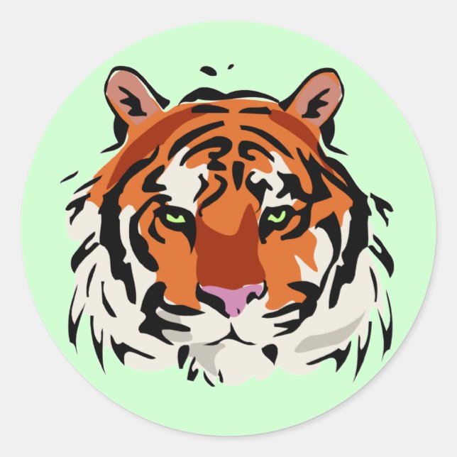Adesivo Tigre Stickers (Frente)
